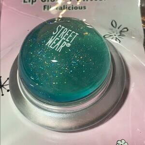 Double Scoop LIP GLOSS + GLITTER Body Glitz Street Wear Flirtalicious Teal NEW